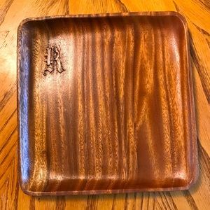 Wood Salad Plates